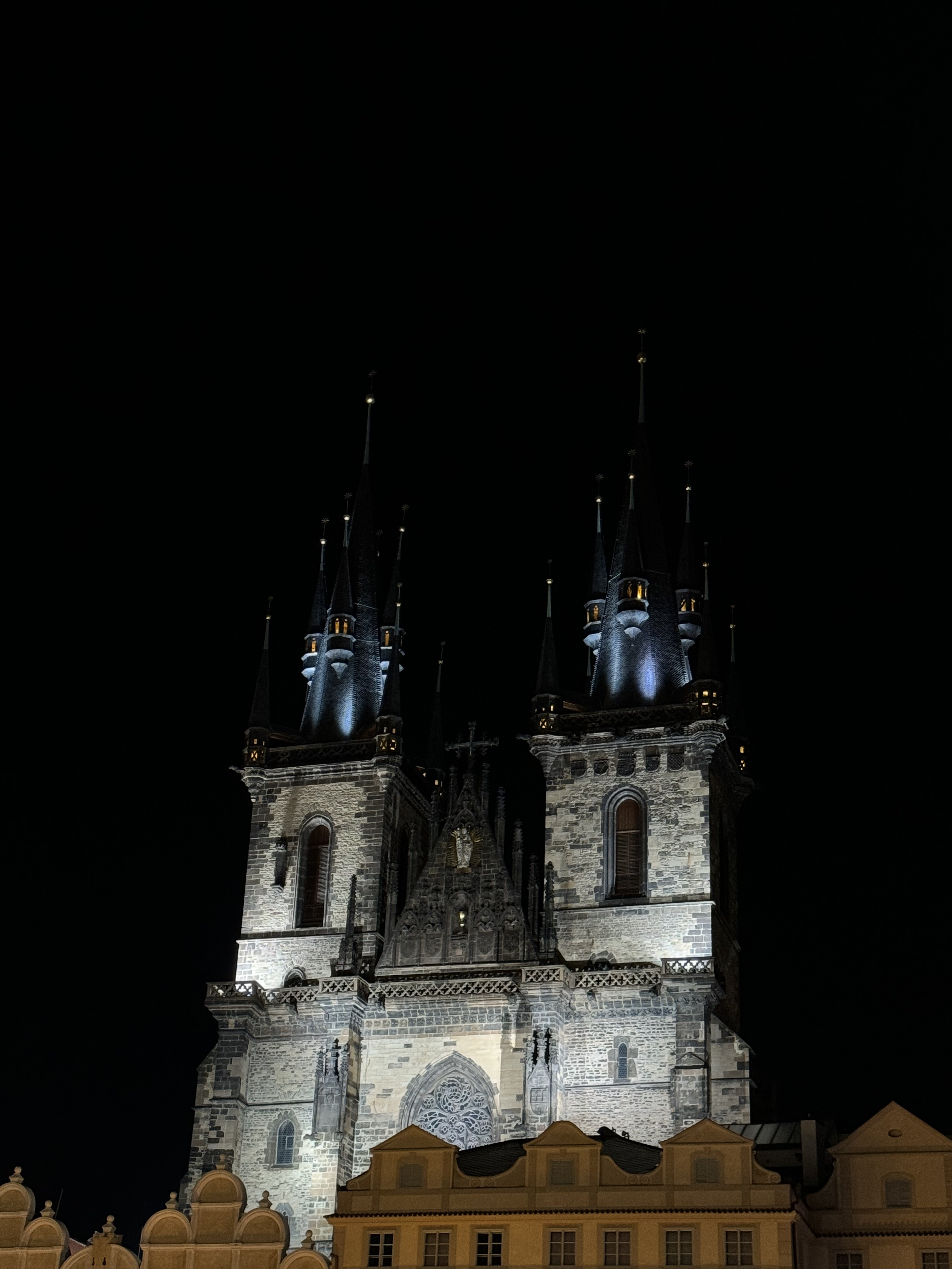 Prague spires